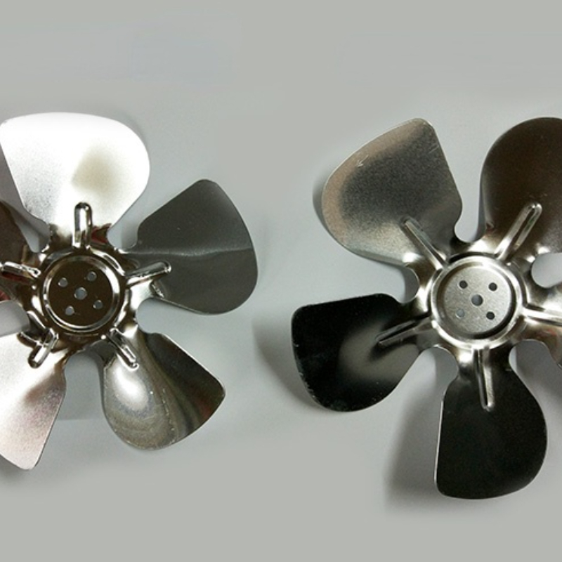 "cooling fan for electronics condenser motor fan blade aluminum fan blade replacements for refrigerator freezer"