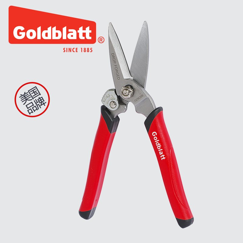 Goldblatt Multifunctionele Smeden En Scheren Huishoudelijke Schaar Industriële Ijzeren Plaat Schaar Lederen Tapijt Schaar