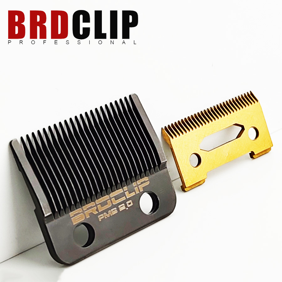 BRDCLIP Blade Original Replaceable Cutter Head for 2020C Madeshow M10 M5 Hair Clipper Titanium Plated Ceramics Blade: black