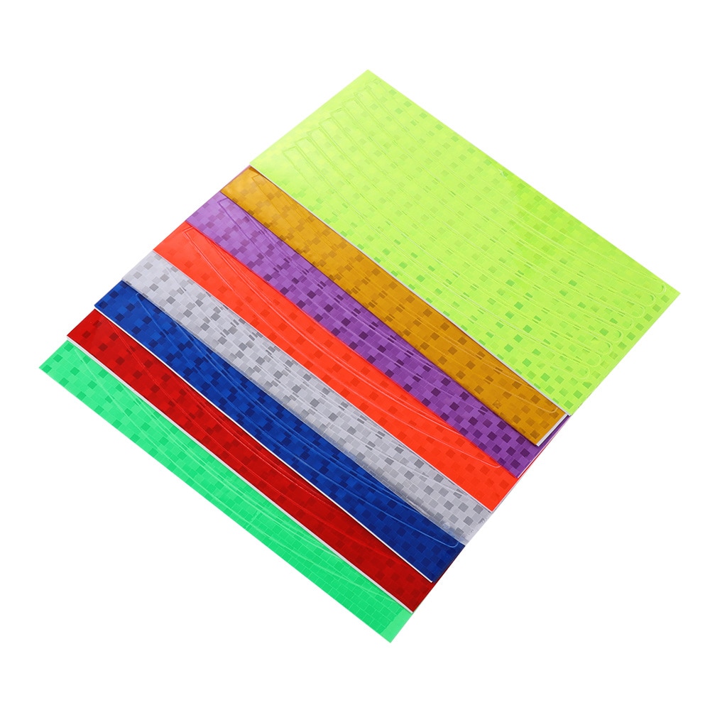 Samochód motocykl jazda na rowerze reflektor rowerowy naklejki fluorescencyjne felgi odblaskowe naklejki naklejka akcesoria