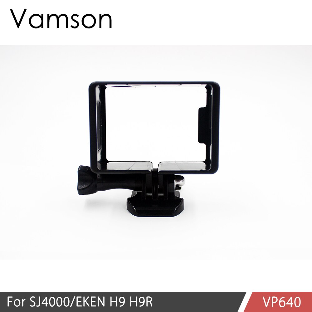 Vamson para SJCAM protector de la serie de carcasa de Marco con accesorios de montaje para SJ4000 SJ6000 Cámara del deporte Cámara de