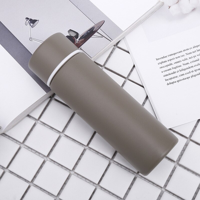 150ml Mini Cute Coffee Vacuum Flasks Thermos Small Capacity Portable Stainless Steel Travel Drink Water Bottle Thermoses: 15 matte