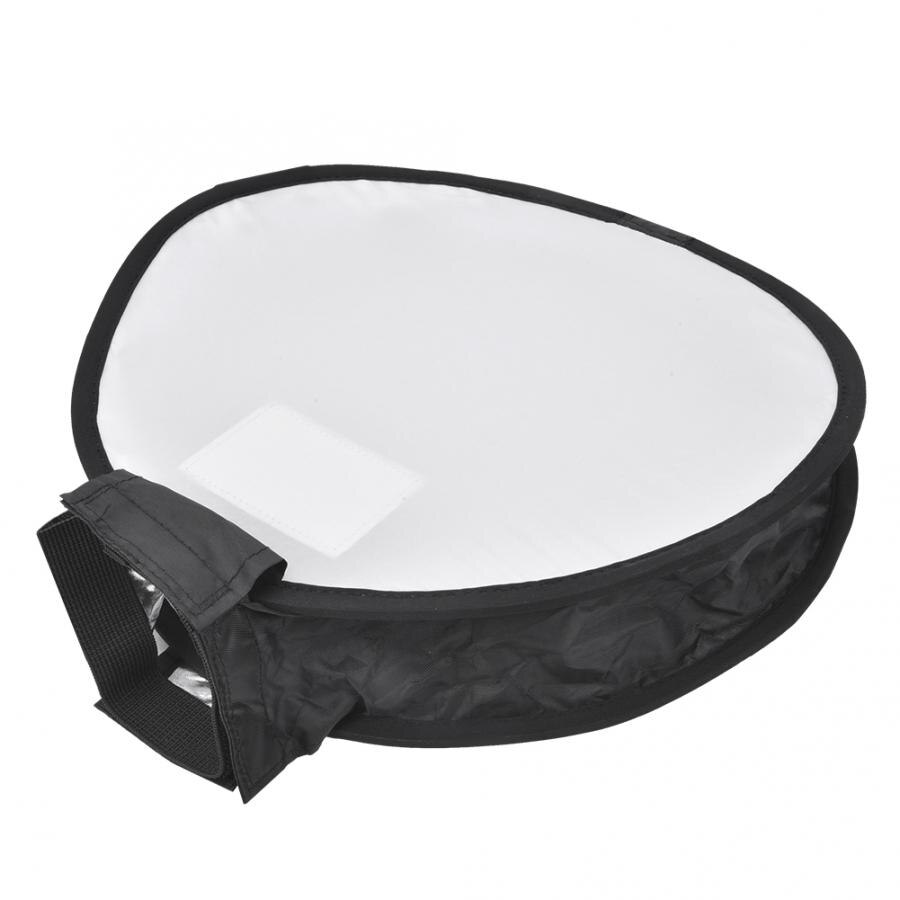 30cm Round Portable Mini Folding Top Flashlight Studio Softbox Photography Fill Light Cover