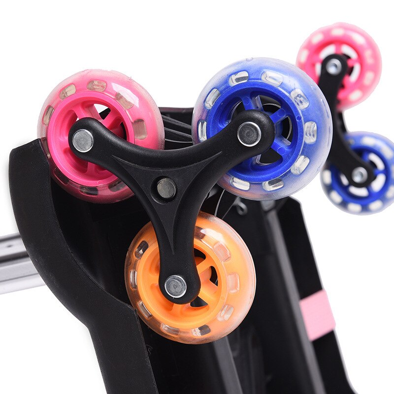 Aluminum alloy Pull Rod Bracket Roll Cart Trolley School Bags with wheels school backpack trolley schoolbag mochila infantil