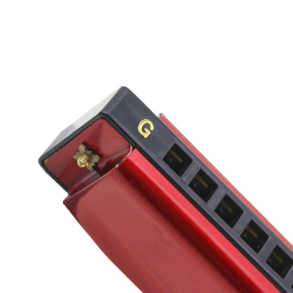 IRIN 10 Holes 20 Tone G Key Tremolo Harmonica Mouth Organ Wind Instrument