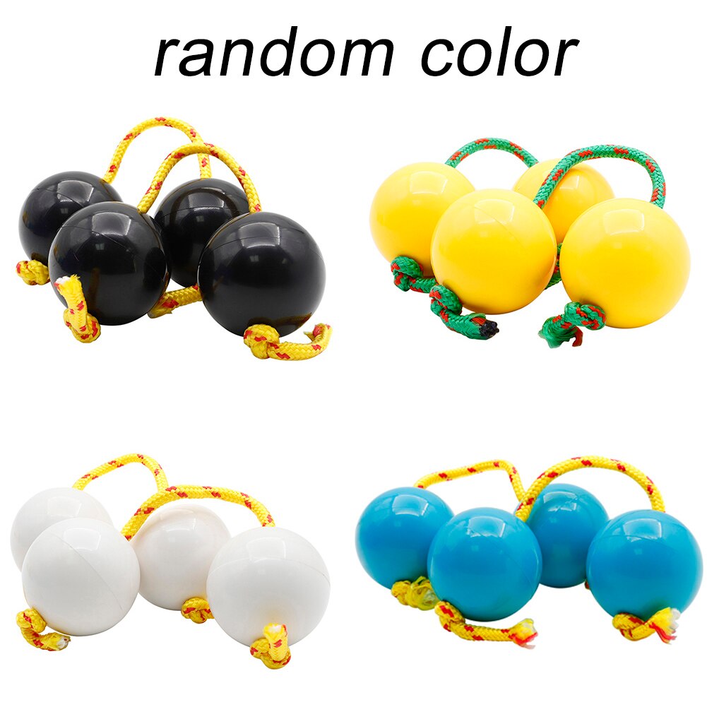Instrumento Musical Dingling Ball, juguetes para niños, instrumentos de percusión ABS Maracas para Festival de