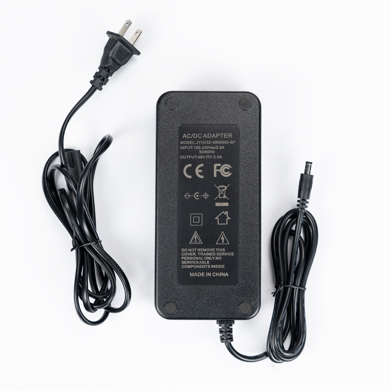 Fosi Audio 19V/24V/32V/48V DC Netzteil Ladegerät Home Theater Verstärker power Adapter Für Audio Power Verstärker Eingang 100-240V: Black / 220V