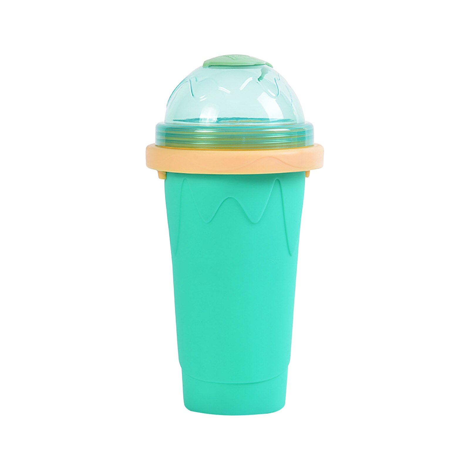 Kjøleskap krus hjemmelaget smoothie cup protable quick frozen magic squeeze diy quick cooling smoothie cup kitchen bar supplies: G