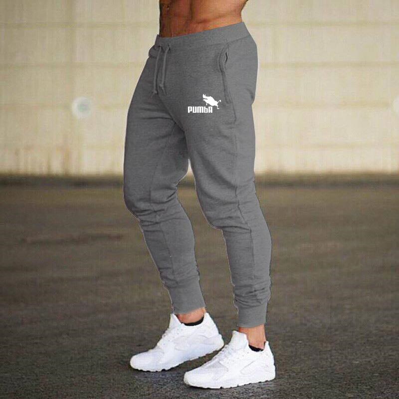 Sport zwarte joggingbroek heren joggingbroek hardloopbroek gymbroek heren katoenen trainingsbroek fitnessjoggingbroek bodybuildingbroek: Donkergrijs / Xl