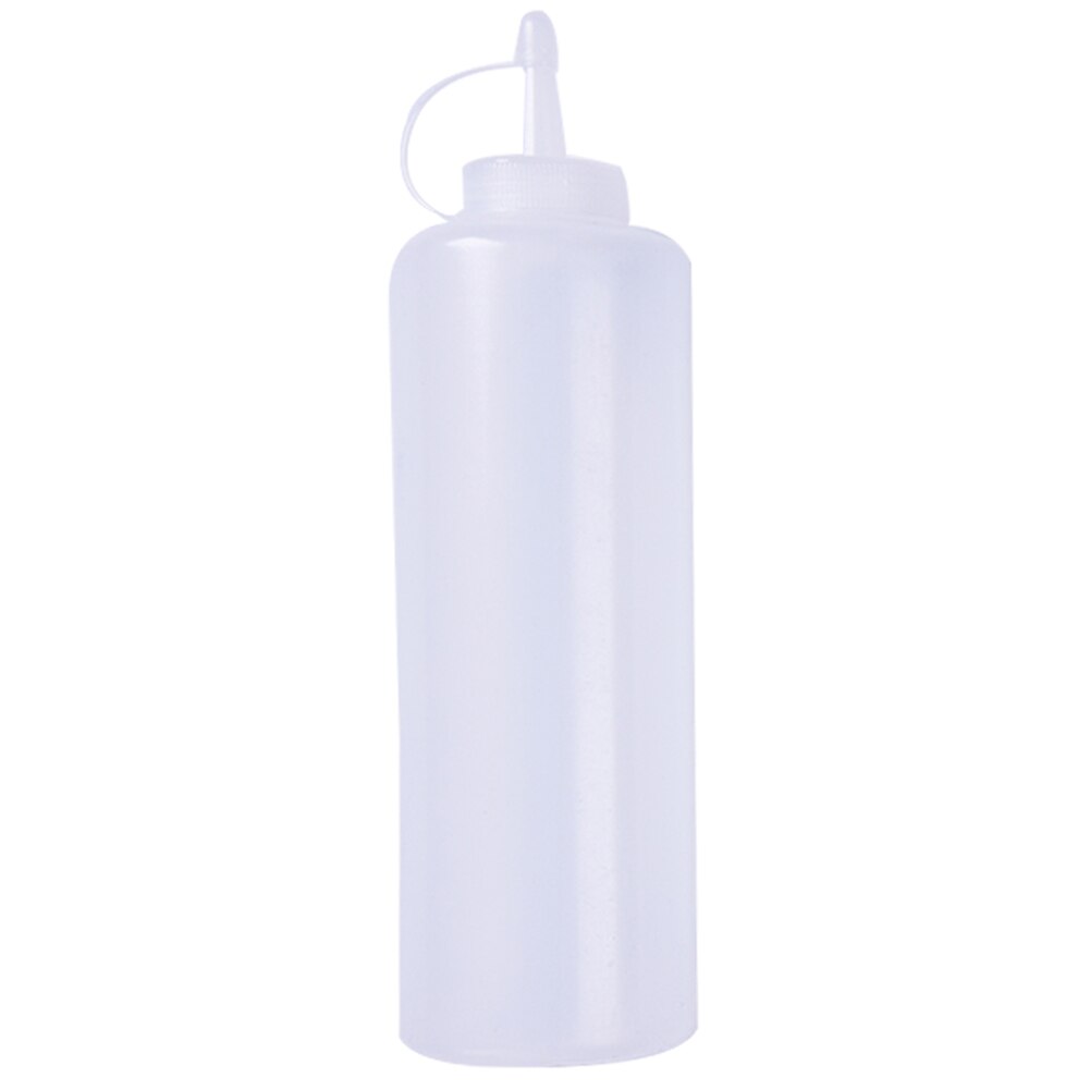 Squeeze Squirt Condiment Bottles With Cap Lid Salad Sauce Dispenser Bottles Olive Oil Gravy Boats Ketchup Cruet Storage: 24 oz