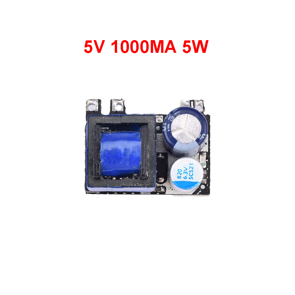 AC-DC 5V Buck Converter AC 220v to 5v DC step down Transformer power supply module 4A 3W/5W/10W AC-DC Converter module: Silver