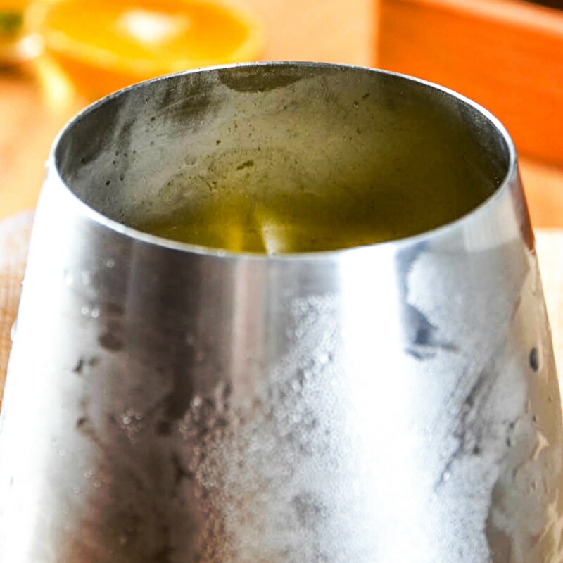 Kreative Edelstahl Cocktail Glas Whisky Bier Becher Dicken Ei Geformt Breiten Mund Tasse Bar Club Haushalts Restaurant Wasser Tasse