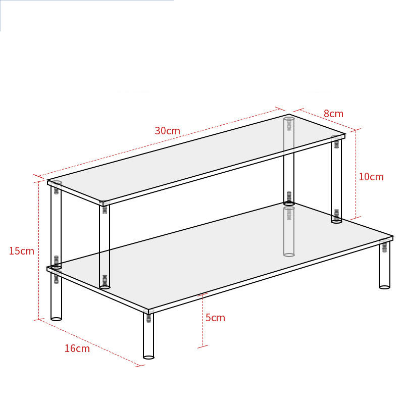 Clear Acryl Display Riser Stand Voor Funko Pop Cijfers, Cupcake Cosmetische Parfum Klei Pop Sieraden Voor Display Stand Organizer
