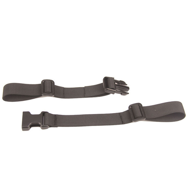 Sac à dos avec sangle de poitrine réglable, ceinture de poitrine robuste pour randonnée Jogging, ceinture de traction antidérapante, boucle de sac d&#39;école: Black