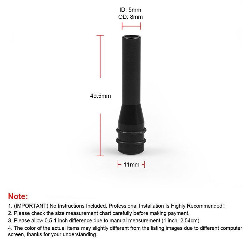 Car Door Chrome-Plated Decorative Sticker Door Bolt Lock Pin Door Bolt