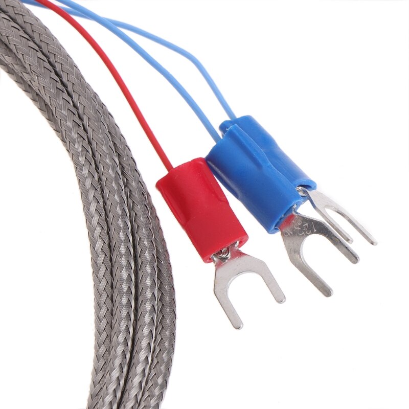 RTD Pt100 Temperature Sensor Probe L 5cm 1/2\" NPT Thread w/ Detachable Connector
