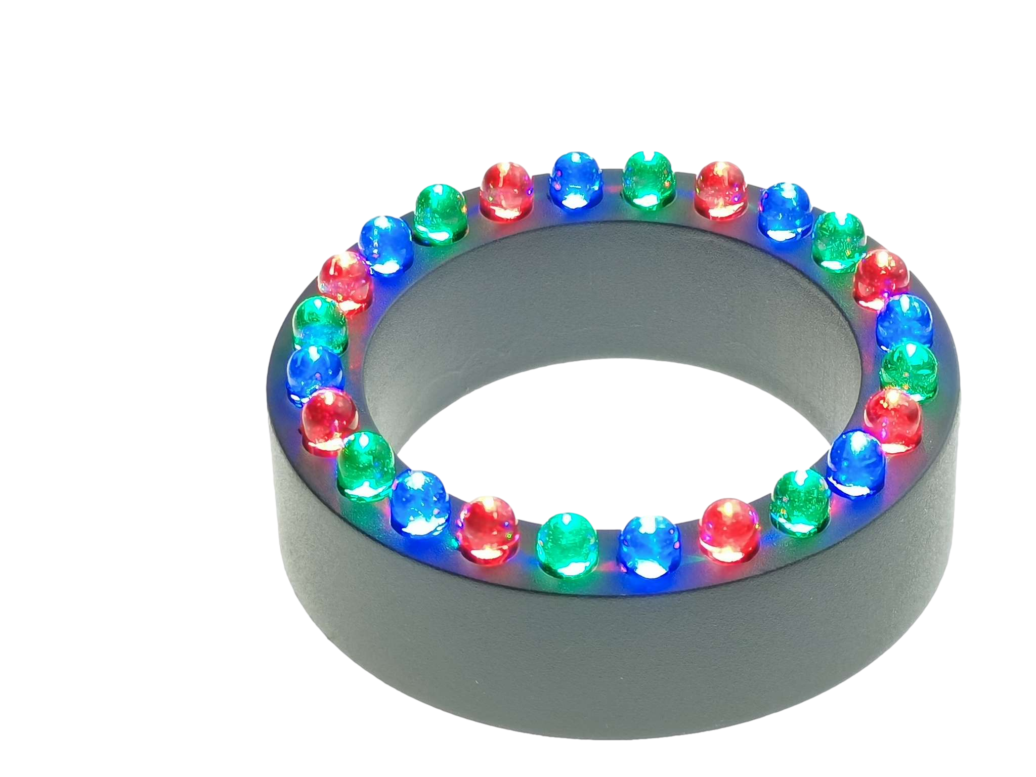 12V 24LED light ring Underwater Color Changing Submersible Fountain Light for Garden Yard Aquarium Pond