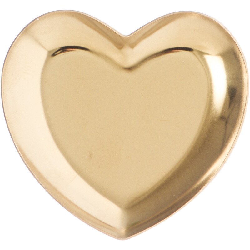 Oval Metal Plate Jewelry Storage Disc Desktop storage tray Ring Necklace Display Board Desktop Small Jewelry