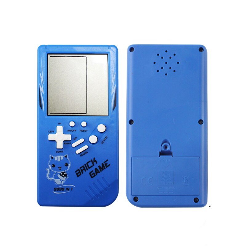 1 pc retro game console portable handheld game console lcd screen electronic game educational toy children's new year