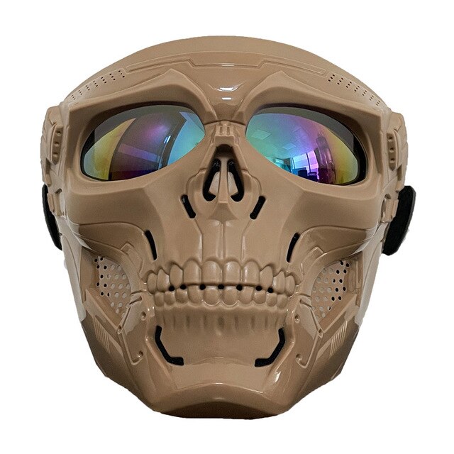Motorcycle Goggles Helmet Mask Outdoor Riding Motocross Skulls Windproof Wind Glasses Sandproof Goggle Bicycle Sunglasses: G