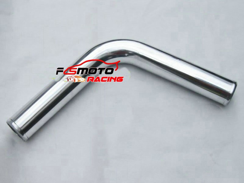 2.25" inch 57mm 75Degree Aluminum Turbo Intercooler Pipe Piping Tube hose 600MM