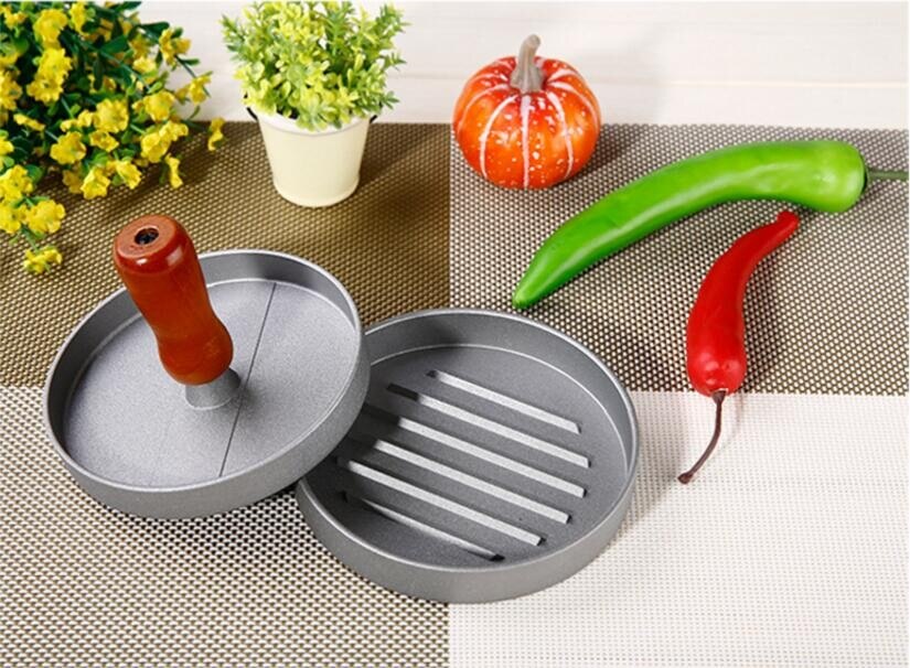 1 PC DIY Imprensa Hambúrguer Rissóis Fabricante de Moldes Fazendo Hambúrgueres Rissóis de Hambúrguer Patty Imprensa Hambúrguer de Carne Cozinha Cozinhar Ferramenta LB 506
