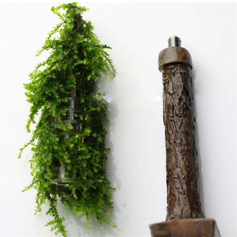 Simulatie Xmas Moss Kerst Moss Boom Plant Grow Aquarium Tank Decor Landschap Fish Tank Aquarium Decoratie ornament