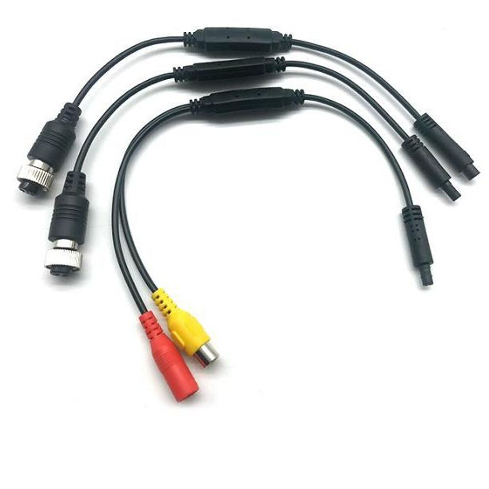 Car Video Cable RCA-4PIN For Car Rear View Camera Connect For Car Monitor DVD