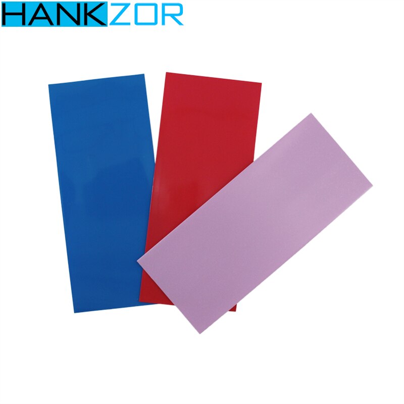 100Pcs 18650 Lithium Battery Heat Shrinkable Sleeve Battery Cover Skin Pvc Heat Shrinkable Film Shrink Tube