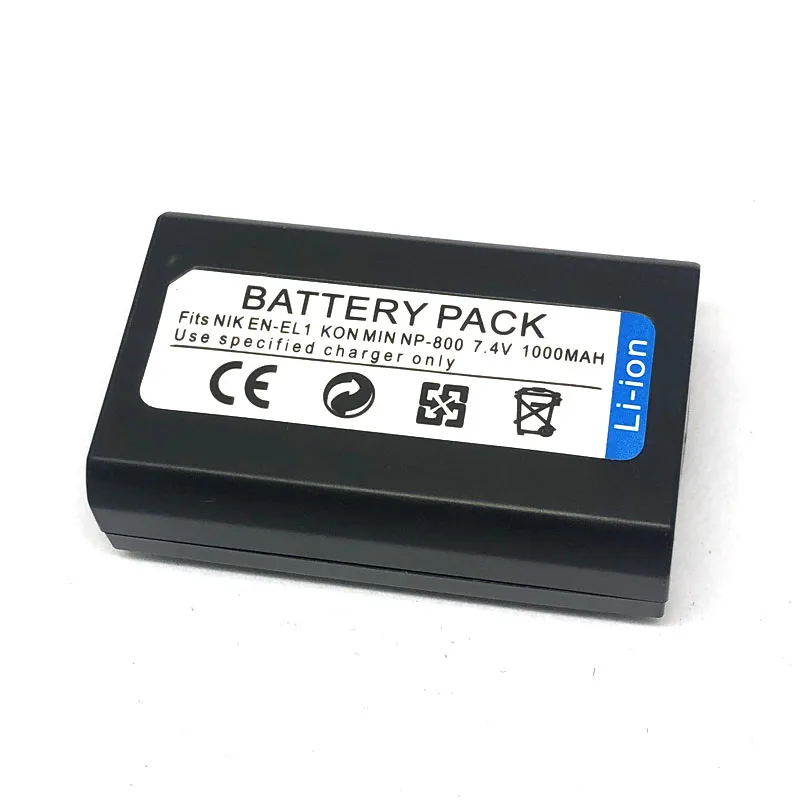 EN-EL1 ENEL1 EN EL1 Battery Charger For Nikon CoolPix E4300 E 4500 4800 5000 5400 5700 8700 500 775 880 885 990 995 camera
