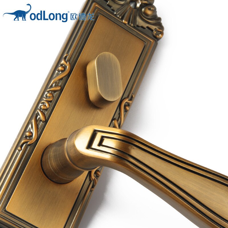 Room door lock, indoor door handle lock, bedroom door handle, silent wooden door bearing lock, universal manufacturer
