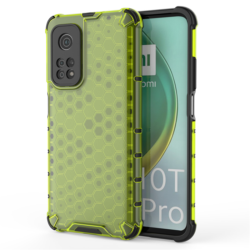 Para Xiaomi Mi 10T 10 T Pro 5G funda a prueba de golpes armadura resistente funda de teléfono transparente para Mi 10T Pro Mi10T Pro Mi 10 Lite contraportada: ABS / Transparente