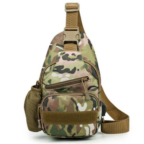 Sac banane pour homme, streetwear, antivol, chargement usb, sac de poitrine, sac à bandoulière, sac de sport, sac banane, sac ceinture imprimé: F