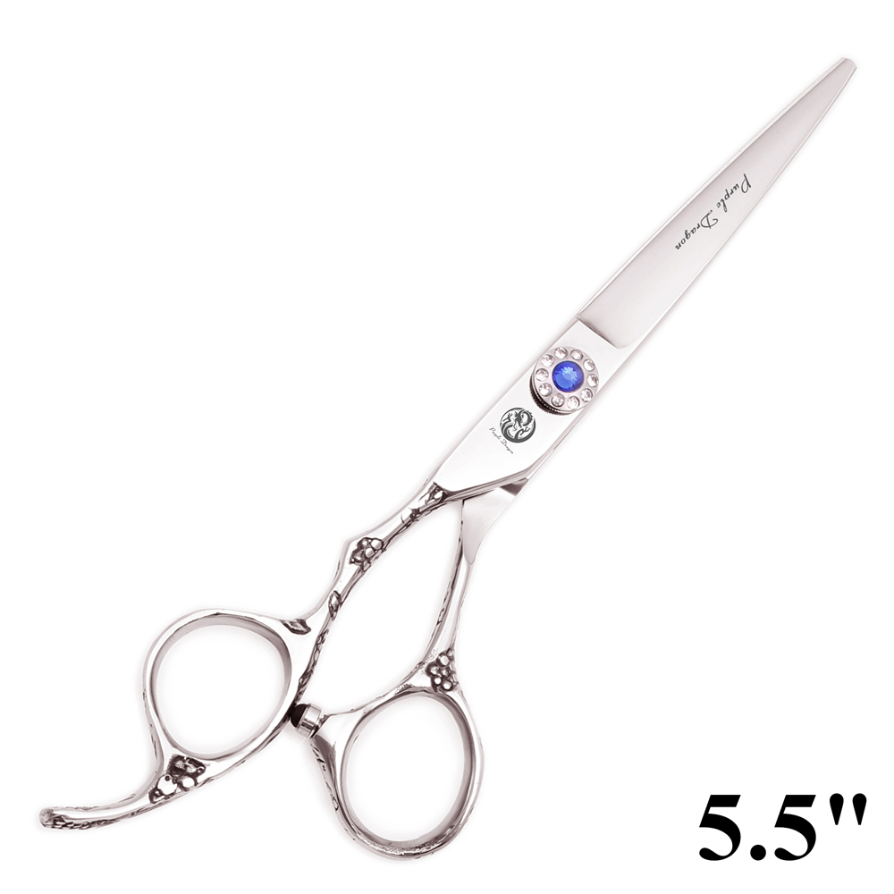 Professionele Kappersschaar Linkerhand Paarse Draak 5.5 "6" Haar Knippen Schaar Dunner Schaar Kapsel Schaar Z8002: Goud