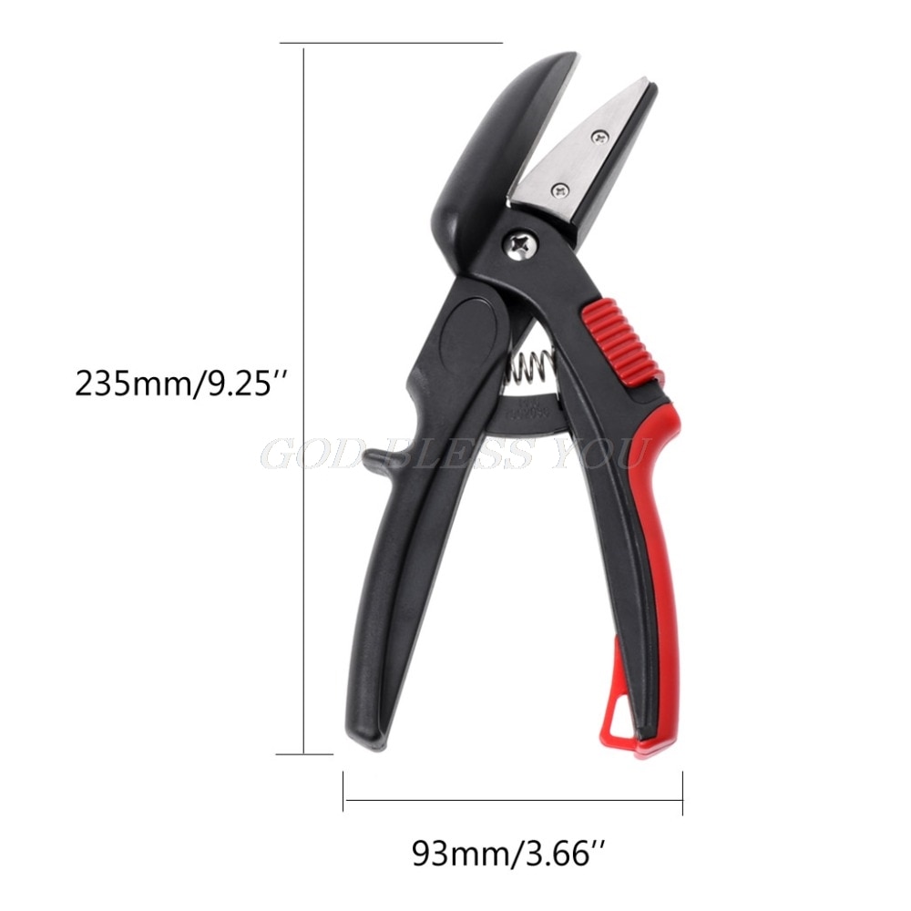 Sheet Metal Tin Snips Left Cutting Cutter Heavy Duty Shear Scissors