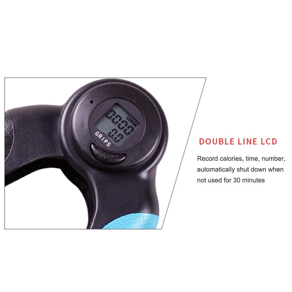 Dynamomètre numérique réglable pour exercice physique des doigts et des bras, serrage de la poignée, résistance à ressort