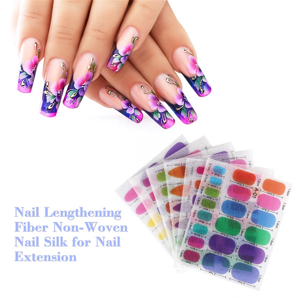 Professionele Glasvezel Uitbreiding Nail Verlenging Fiber Nagel Voor Nagel Nail Art Tips Uitgebreide Gereedschap Glasvezel Nagels