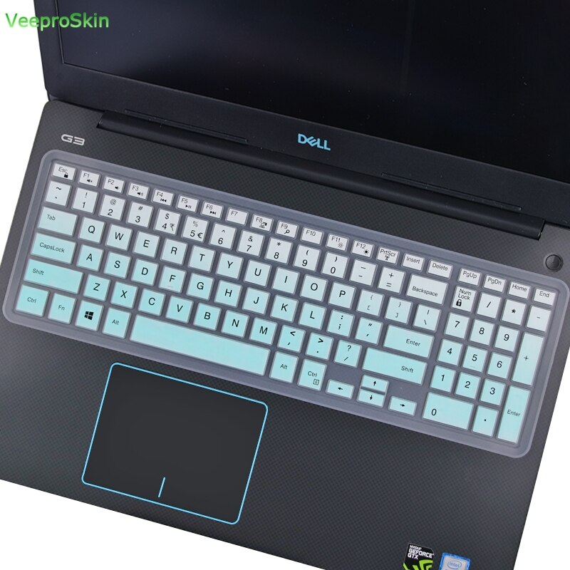 Silicone laptop Keyboard Cover Protector Skin For 15.6" Dell G7 7590 7588 15 / G7 7790 3779 7790 7799 17.3 inch Gaming