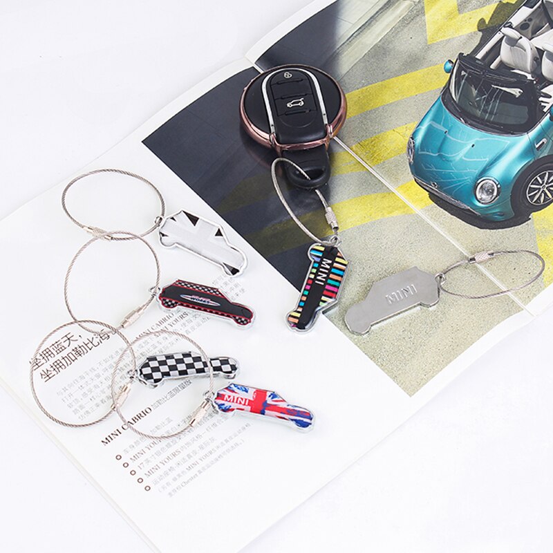 Bilnyckelring nyckelring till mini cooper jcw one s  r50 r52 r53 r55 r56 r60 r61 f54 f55 f56 f57 f60 countryman biltillbehör