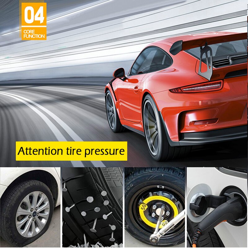 Car Air Compressor Portable Inflatable Pump 12V Automobile Tire Inflator Mini Electric Auto For Travel Boat Air Compressors Tool