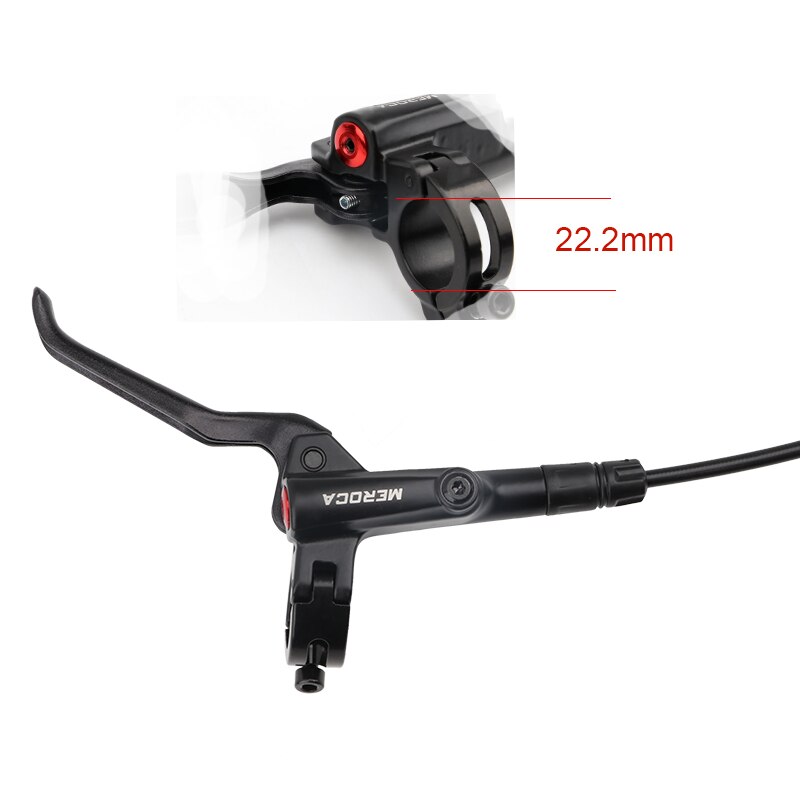 Meroca HD-M800 Aluminium Mtb Hydraulische Rem 160Mm Rotor 6-Pin Disc 800/1400Mm Mountain Fiets olie Rem Fiets Accessoires