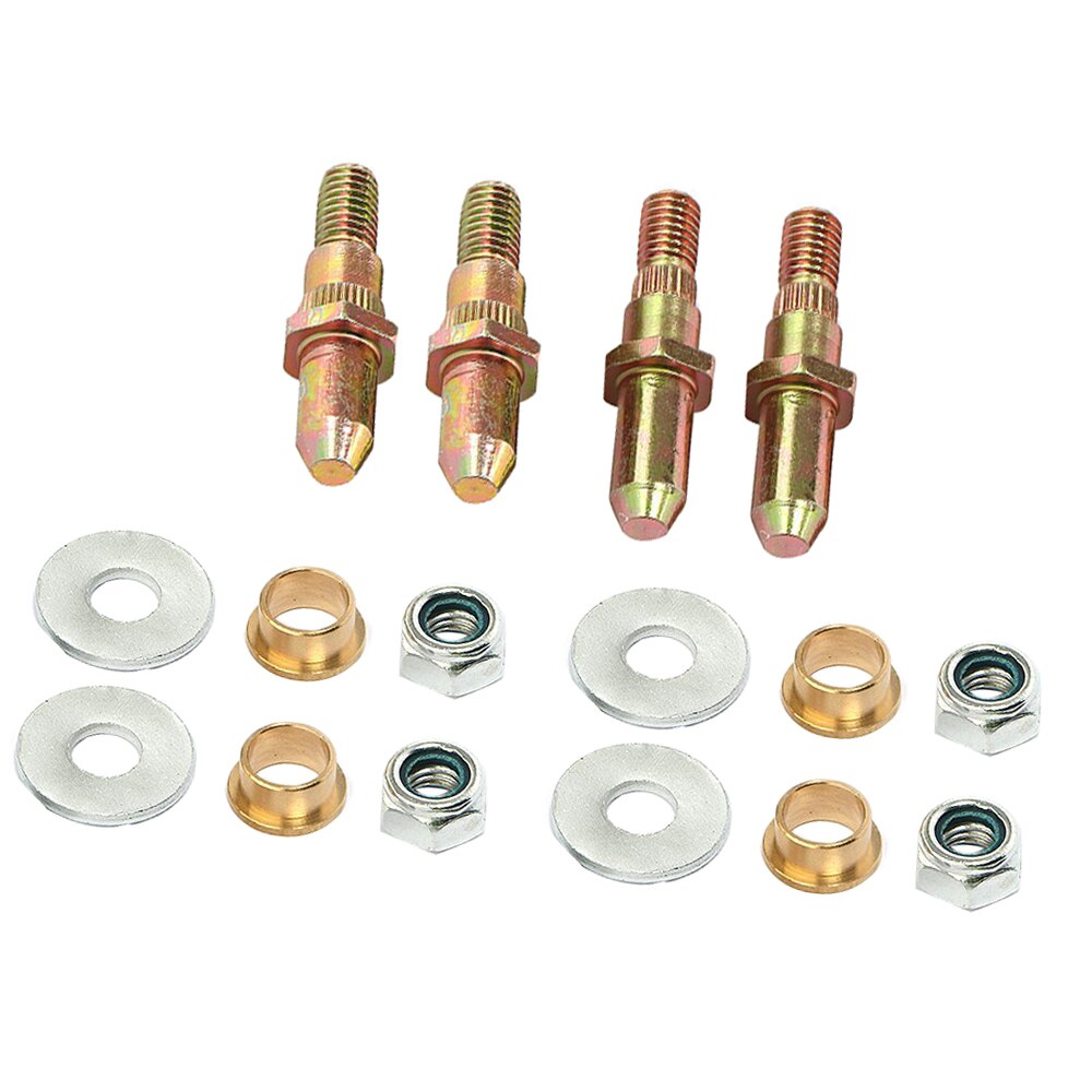 Door Hinge Pin& Bushing Repair Kit 4 Pin 2 Door for Chevy for GMC Fullsize Truck SUV