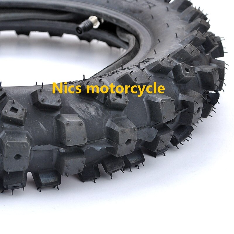 3.00-10 80/100-10 "pouces pneu pneu + chambre à air pour Mini Pit Pro Trail Dirt Bike moto pneu