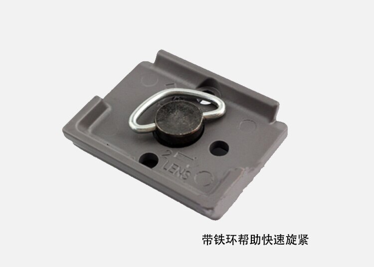 2 in 1 200PL-14 Quick Plate Release Clamp Adapter Release Plate Compatible for camera tripod with Manfrotto