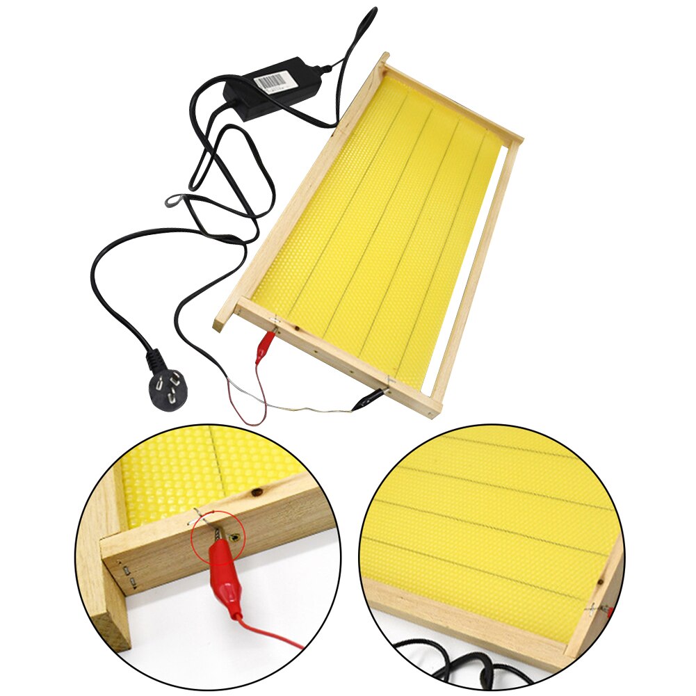 Beekeeping Foundation Electric Embedder Device Automatic Crimping Bee Spleen Heating Beehive Installer Bee Apiculture Tool