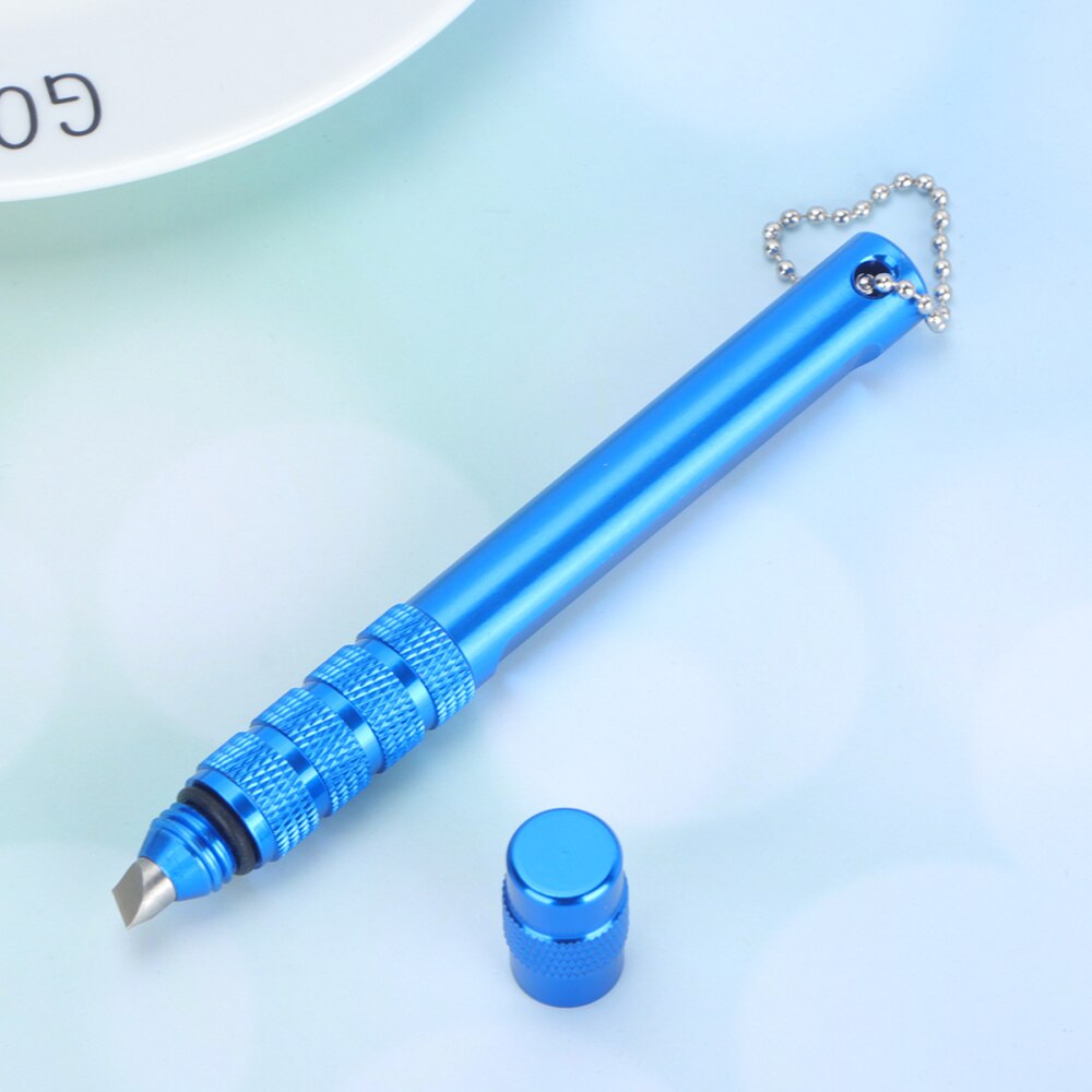 Schoon Wedge Iron Schoonmaken Slitter Cutter Training Tool Voor Alle Soorten Slots Stainlessr Gereedschap (Rood)