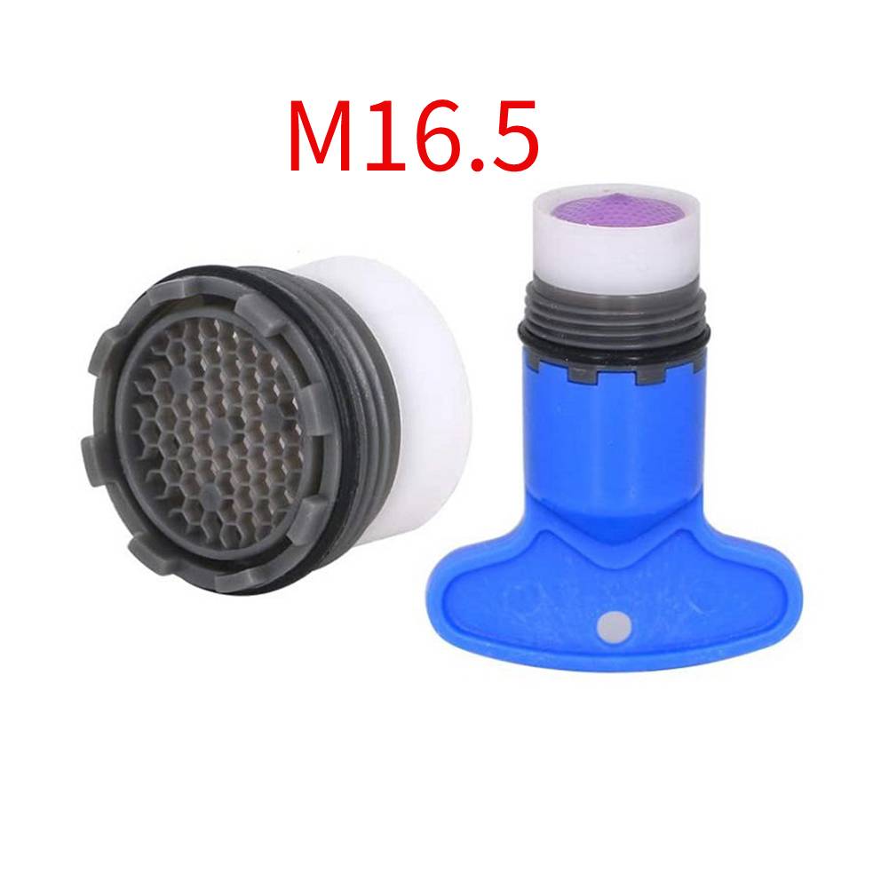 Llave aireadora de grifo con filtro burbujeador, herramientas de extracción de espuma, instrumento práctico: Blanco