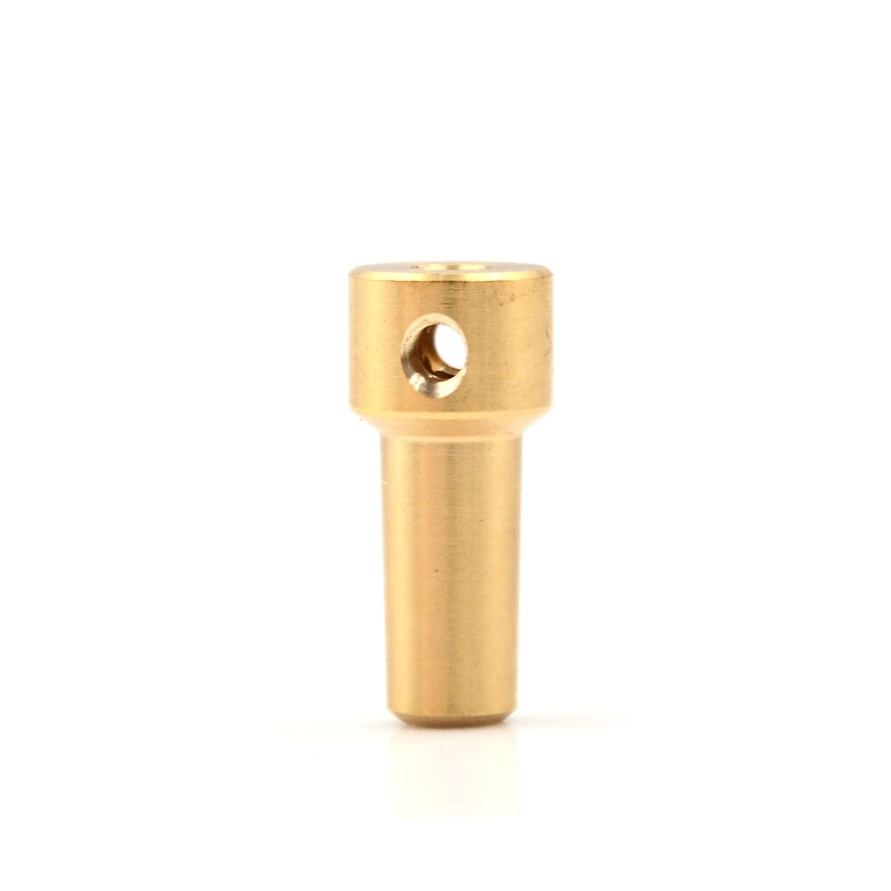 One Piece Brass 2.3mm Motor Shaft Clamp Electric Drill Chuck JT0 Coupling Motor Shaft Coupler Clamp