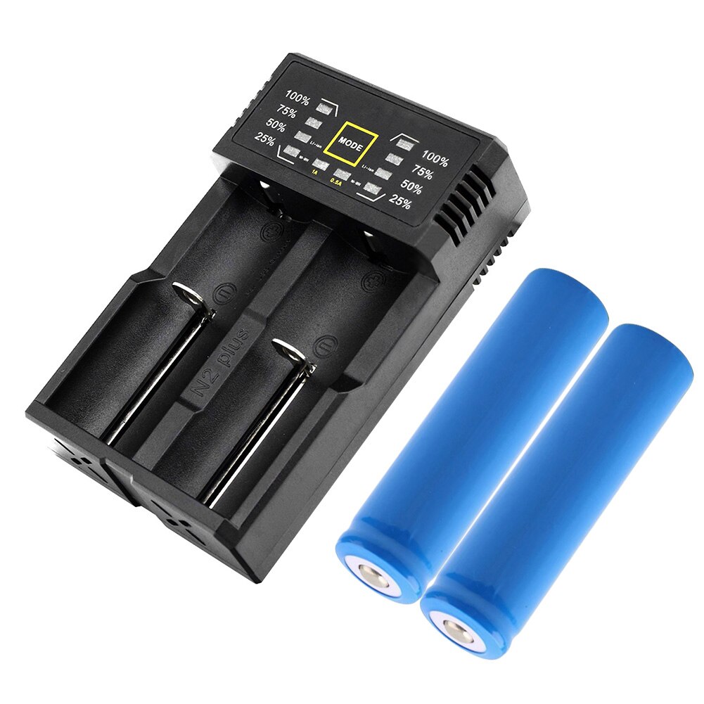 8 Stuks Batterij 18650 3.7V 5000 Mah Li-Ion Oplaadbare Batterij 18650 Batterij Voor Zaklamp + 1 Pcs 18650 Batterij Lader