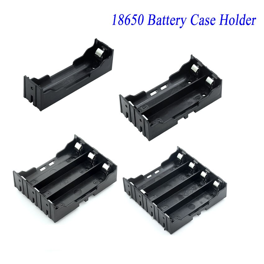 1 Stuks Abs 18650 Batterij Houder Hard Pin 1X 2X 3X 4X 18650 Houder Batterijen 18650 Case Box Oplaadbare Batterij power Bank Case